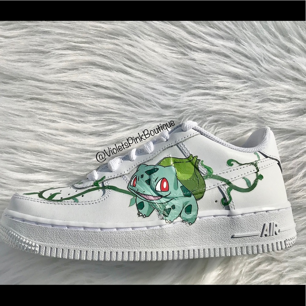 Women’s Pokémon Air Force One Custom Nike Shoes